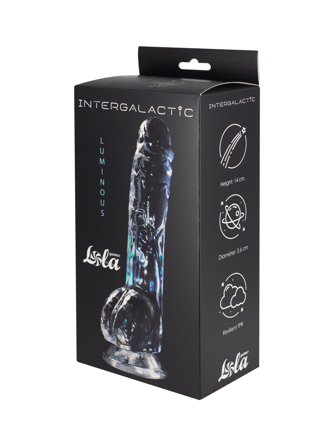 прозрачный дилдо intergalactic luminous 7080-04lola в Краснодаре