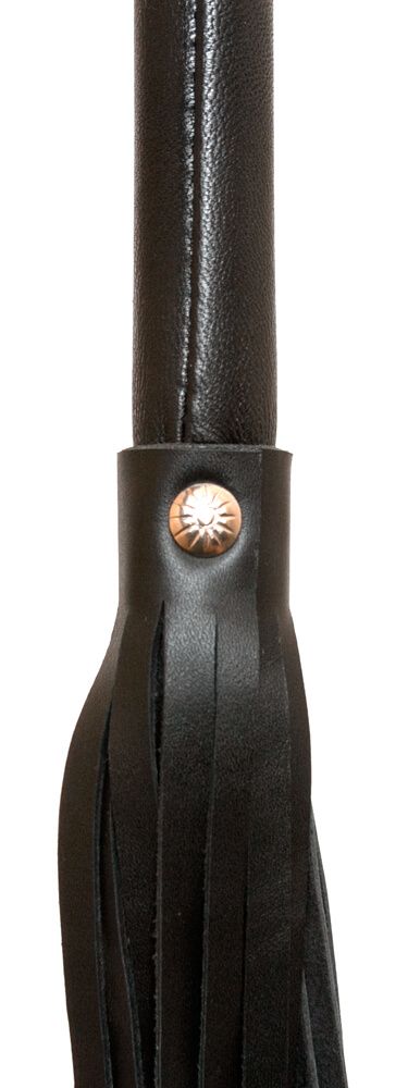 плеть pinkrabbit из натуральной кожи, с черной ручкой в Краснодаре