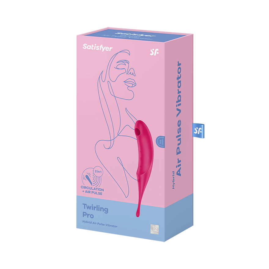 Вакуумный массажер Twirling Pro red 043937SA