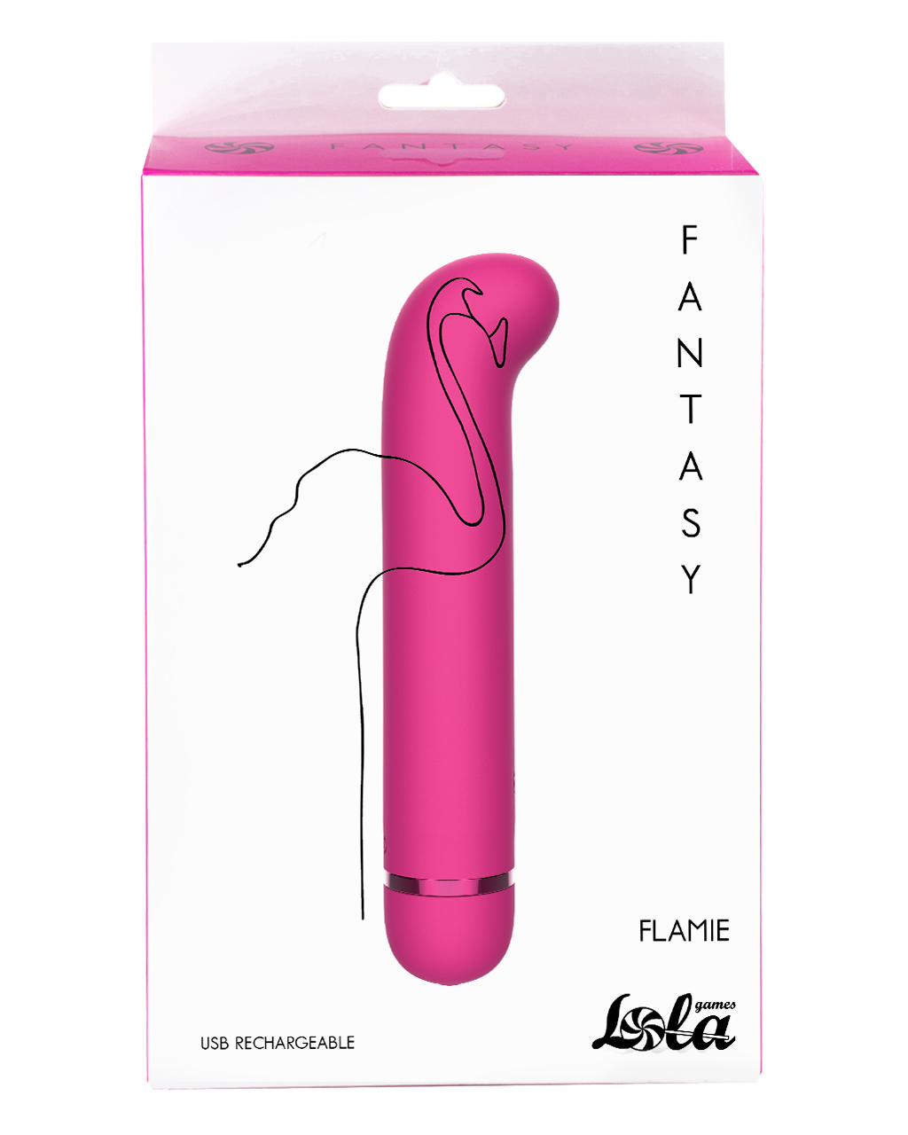 перезаряжаемый вибратор fantasy flamie pink 7912-02lola в Краснодаре