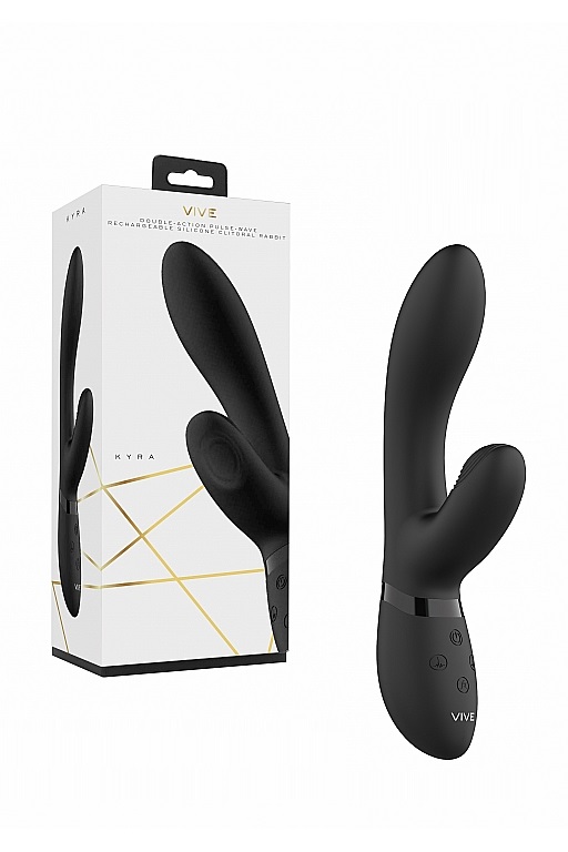 Вибромассажер Kyra с функциями "пульсирующее воздействие" и "мгновенный оргазм"