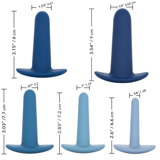 набор анальных расширителей they-ology 5-piece wearable anal training set в Краснодаре