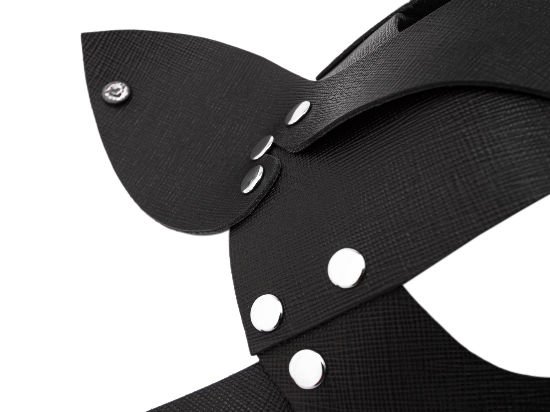 маска кошки с сережкой pinkrabbit , чёрная в Краснодаре