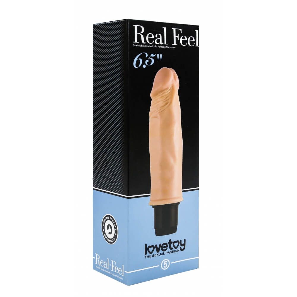 вибратор lovetoy real feel 6.5, телесный в Краснодаре