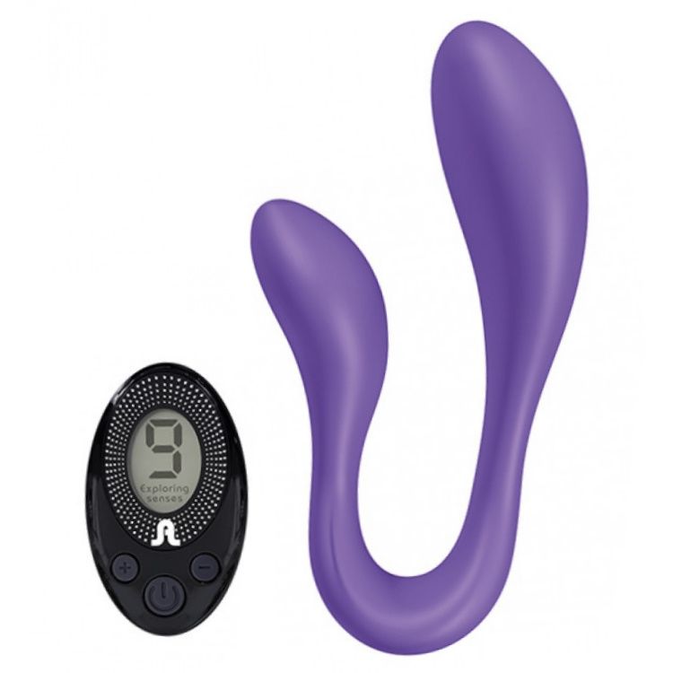 вибратор для пар adrien lastic couple secrets ii с пультом, фиолетовый в Краснодаре