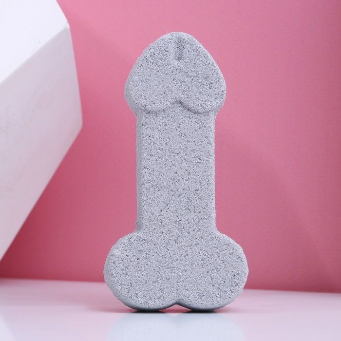 бомбочка для ванны в форме мужского достоинства «это намёк на секс», апельсин, 60 г в Краснодаре