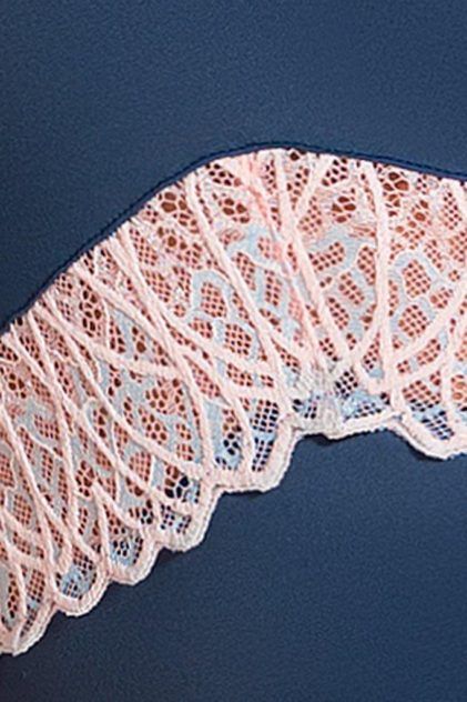 Эротическое корсет lapin rose selina синий в Краснодаре