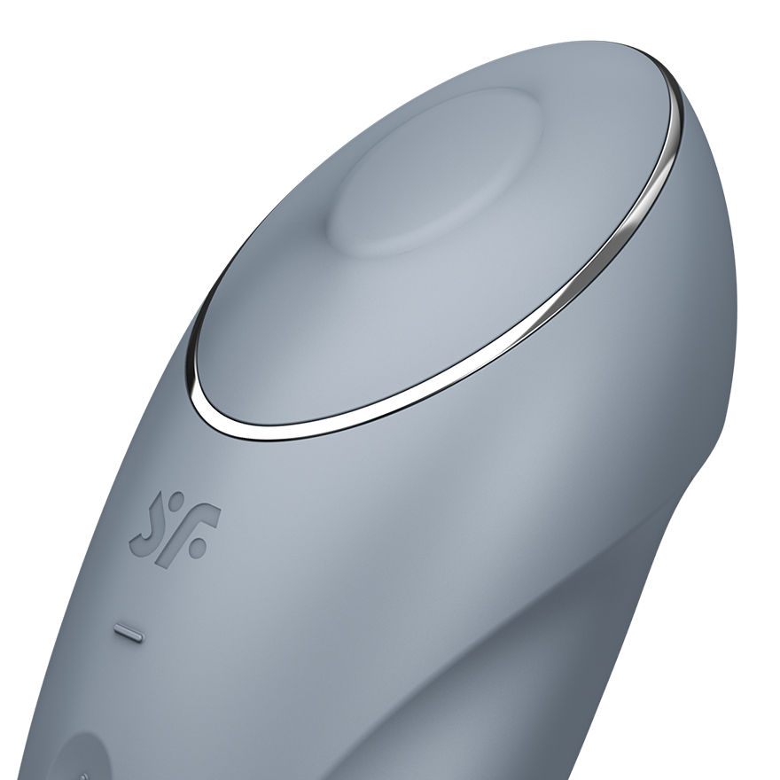 пульсирующий массажер satisfyer tap&climax 1 gray-blue 046020sa в Краснодаре