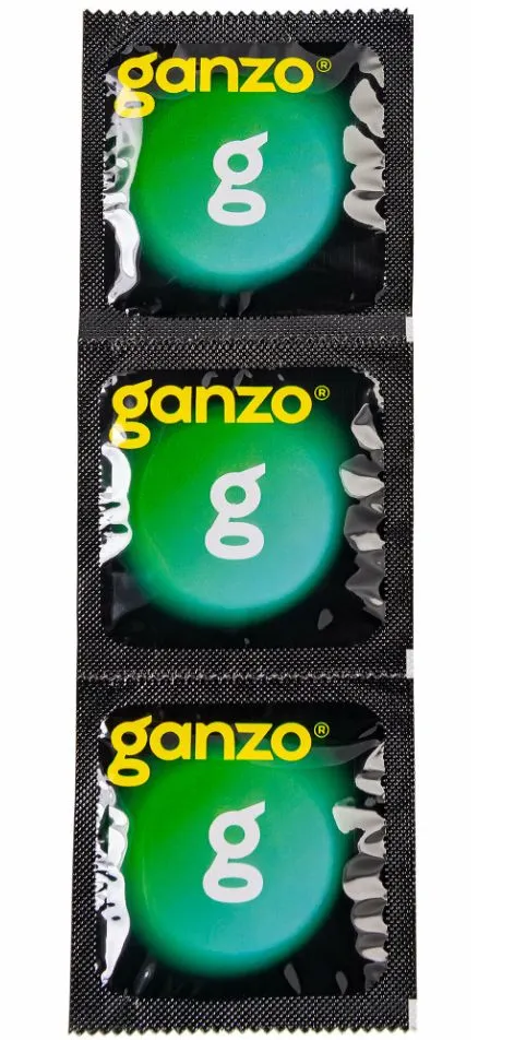 презервативы ультратонкие ganzo ultra thin 3шт. в пакете black edition в Краснодаре