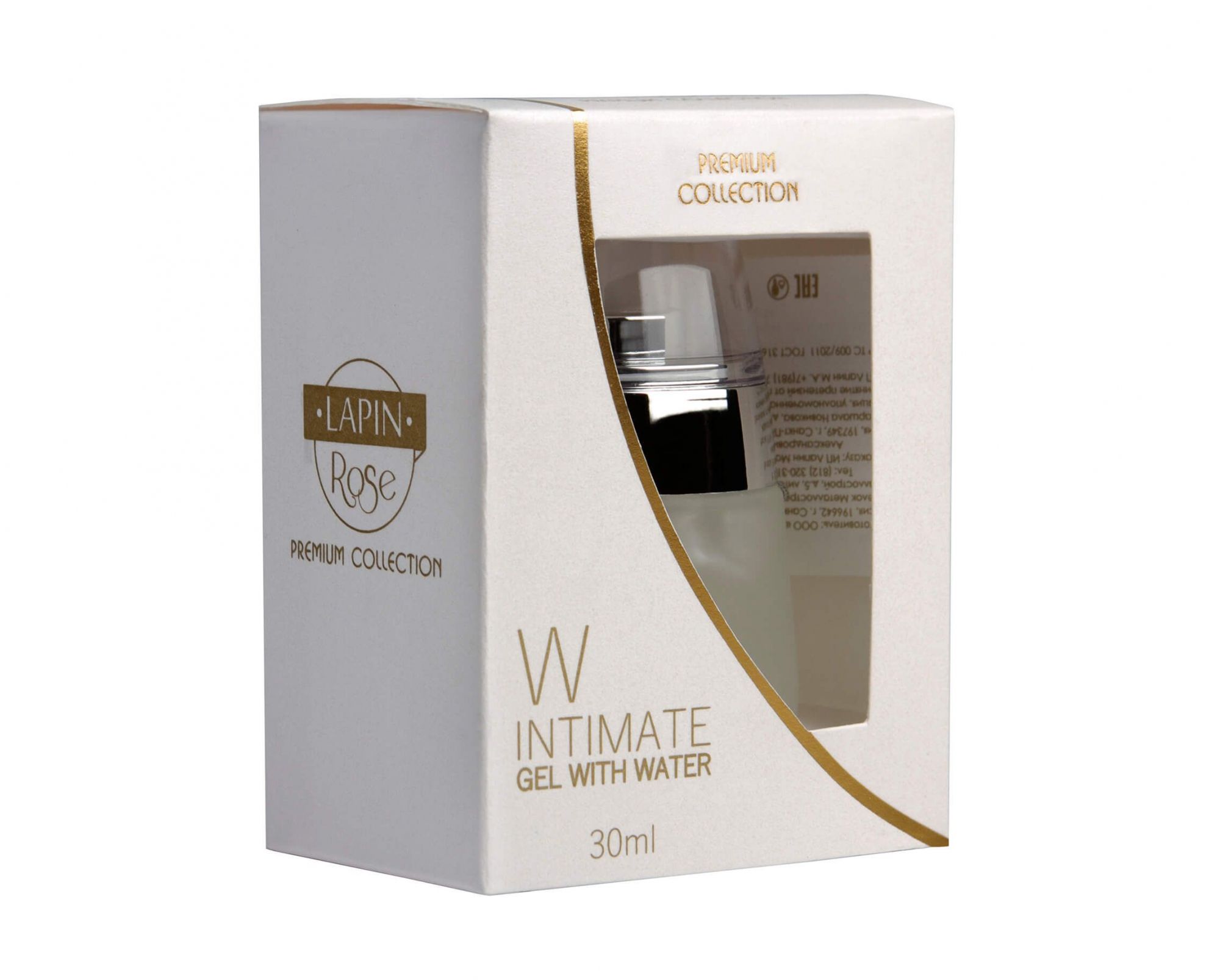 интимный гель lapin rose premium collection на водной основе, 30 мл в Краснодаре