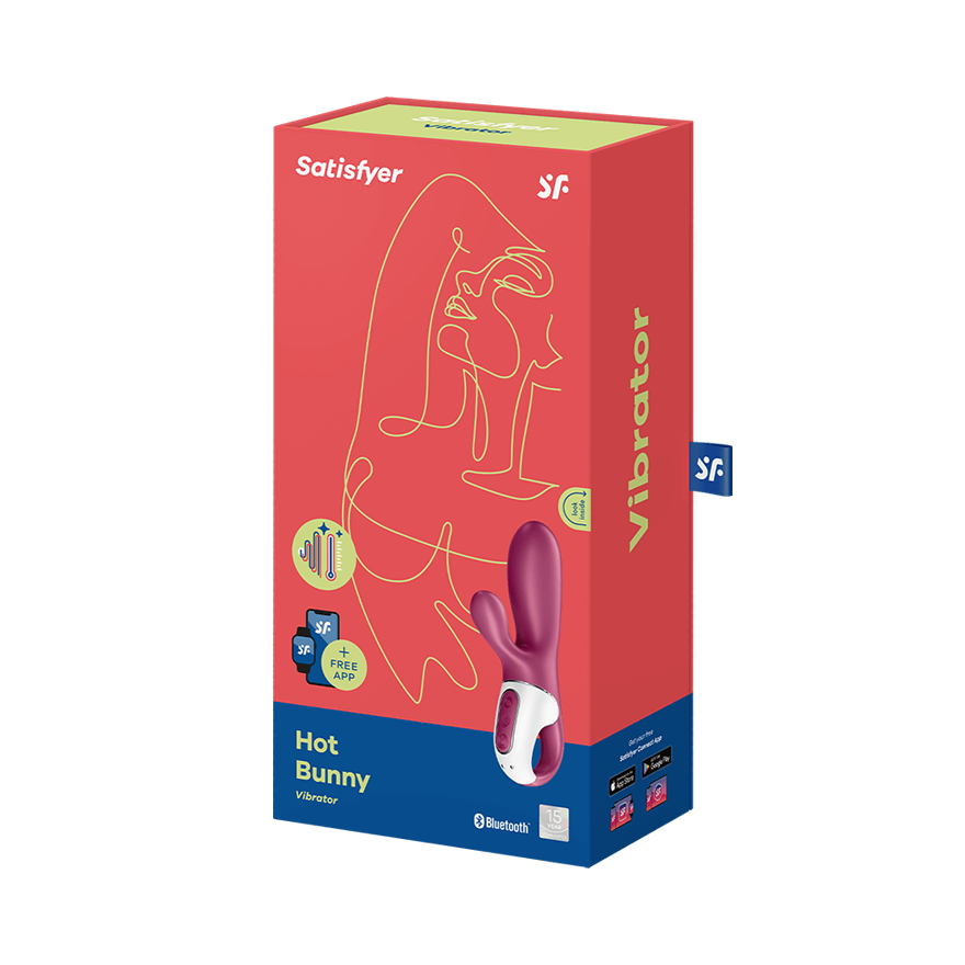 Вибратор с Функцией Нагрева Satisfyer Hot Bunny 001678SA