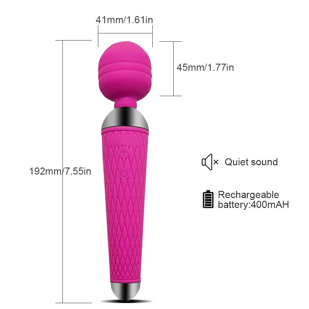 массажер с 16 видами пульсации фиолетовый  47178--1mm в Краснодаре