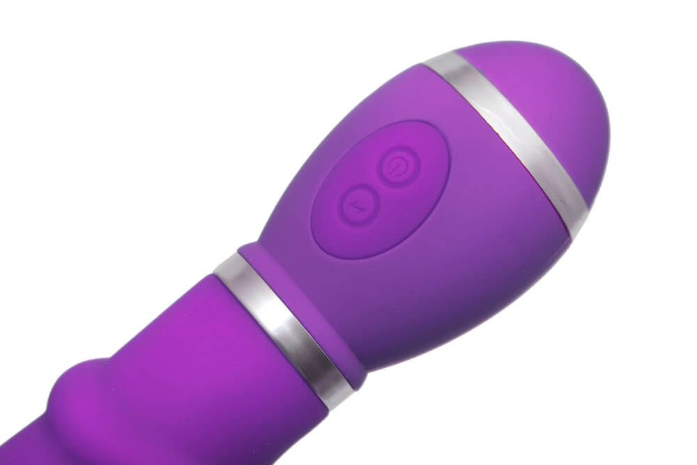 вибратор с 12 режимами вибрации, фиолетовый в Краснодаре