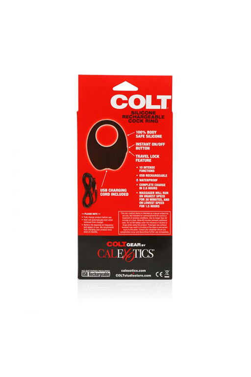 перезарежаемое эрекционное кольцо с вибрацией silicone rechargeable cock ring colt в Краснодаре