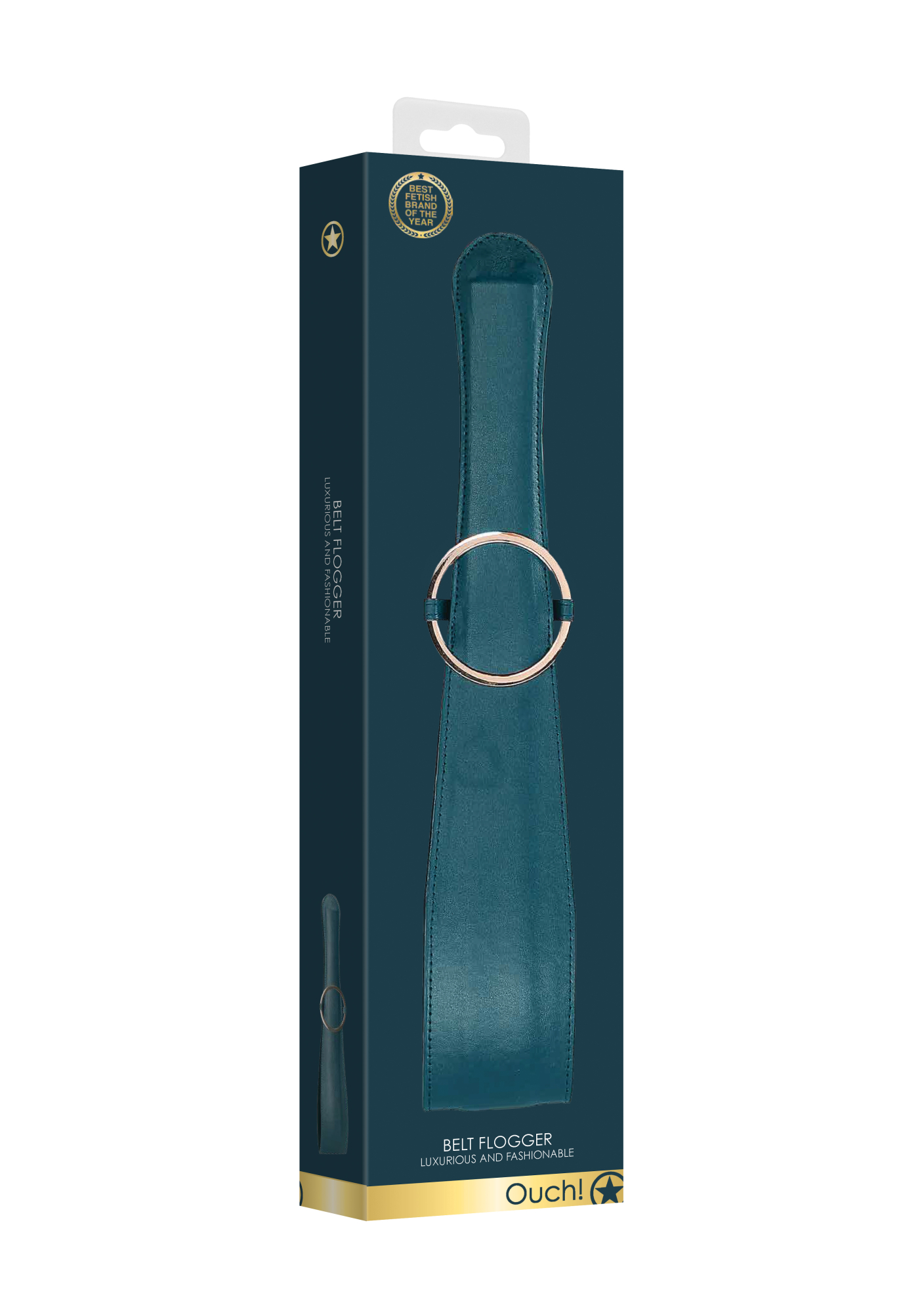 шлепалка  ouch ouch! - belt flogger - green в Краснодаре