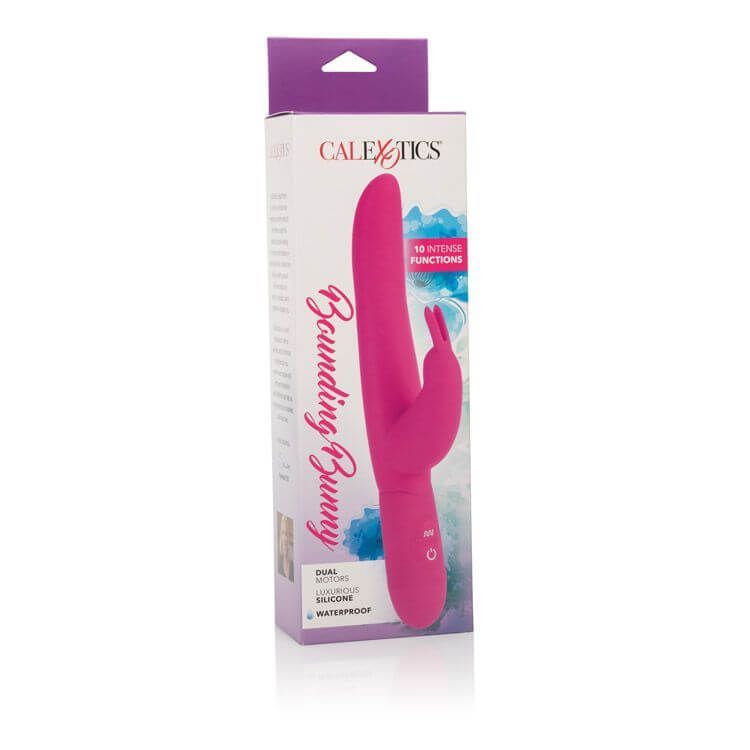 вибратор california exotic novelties bounding bunny, розовый в Краснодаре