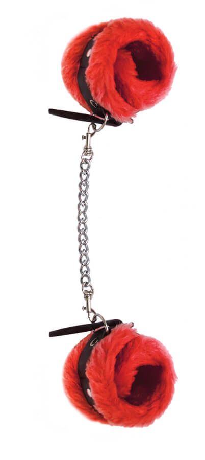 наручники декоративные i sexy мягкое подчинение, красные в Краснодаре