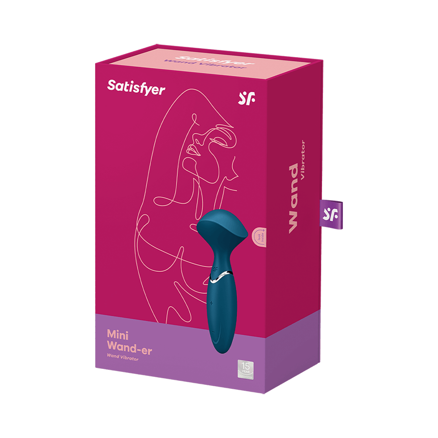 Вибромассажер Satisfyer Mini Wand-er blue 044231SA