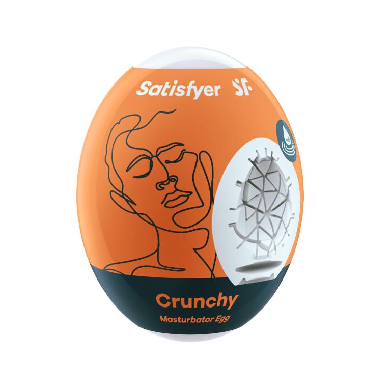 мастурбатор-яйцо satisfyer crunchy mini masturbator в Краснодаре