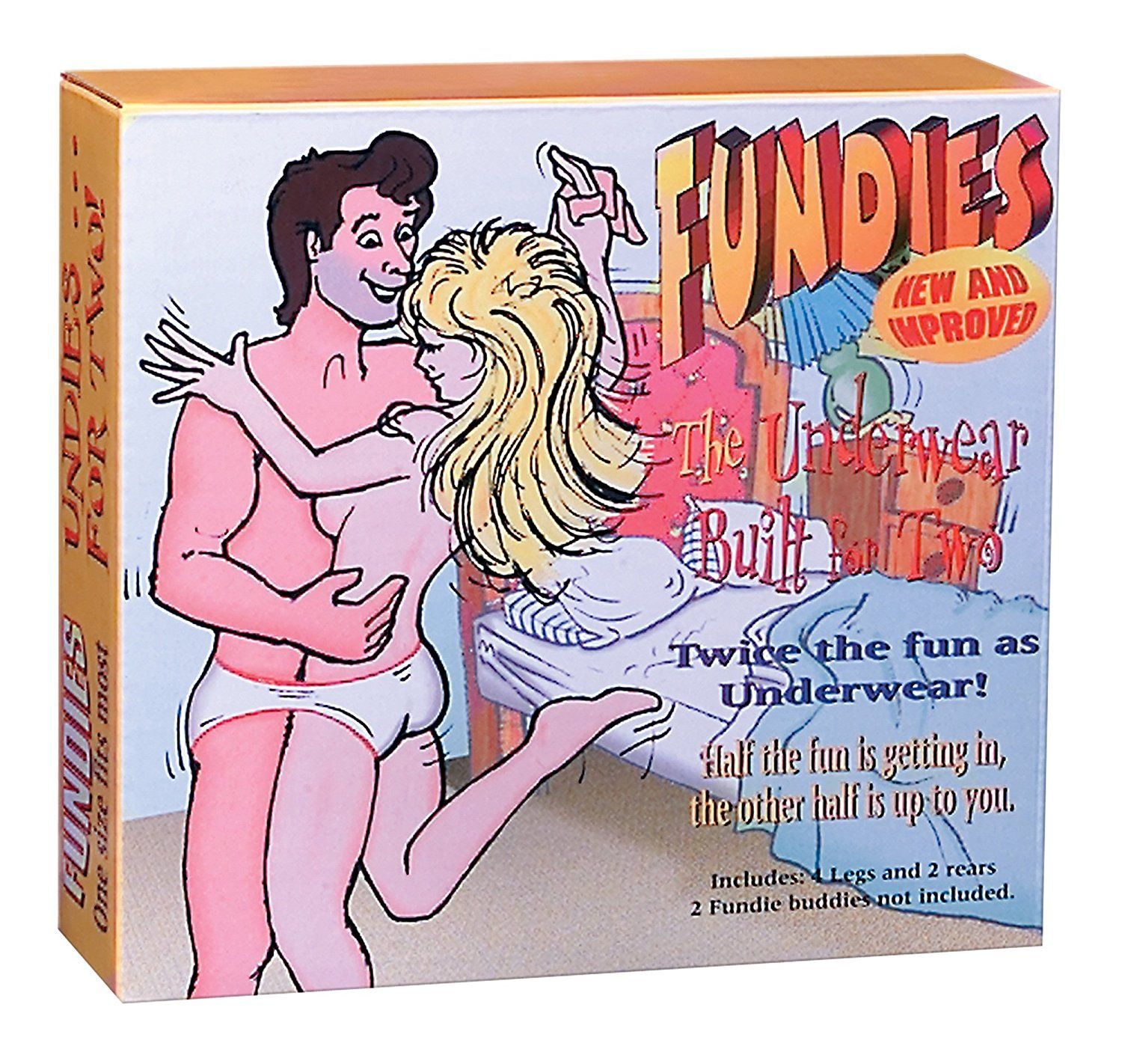 трусики для пары pipedream fundies double underwear, белые в Краснодаре