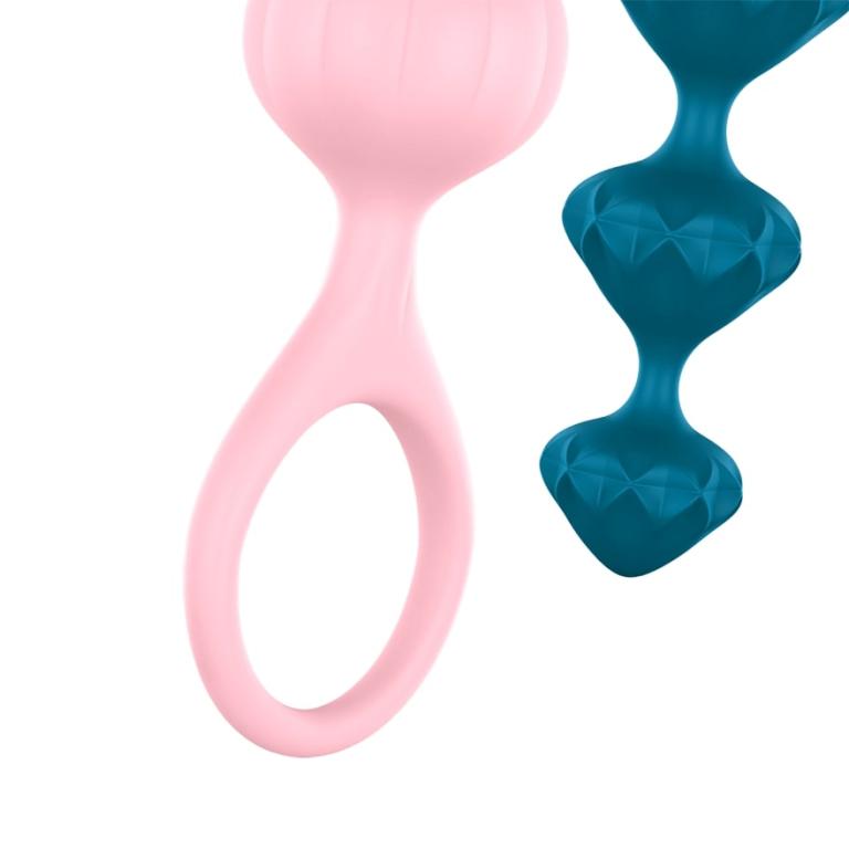 набор анальных цепочек satisfyer love beads (set of 2)  - разноцветный в Краснодаре