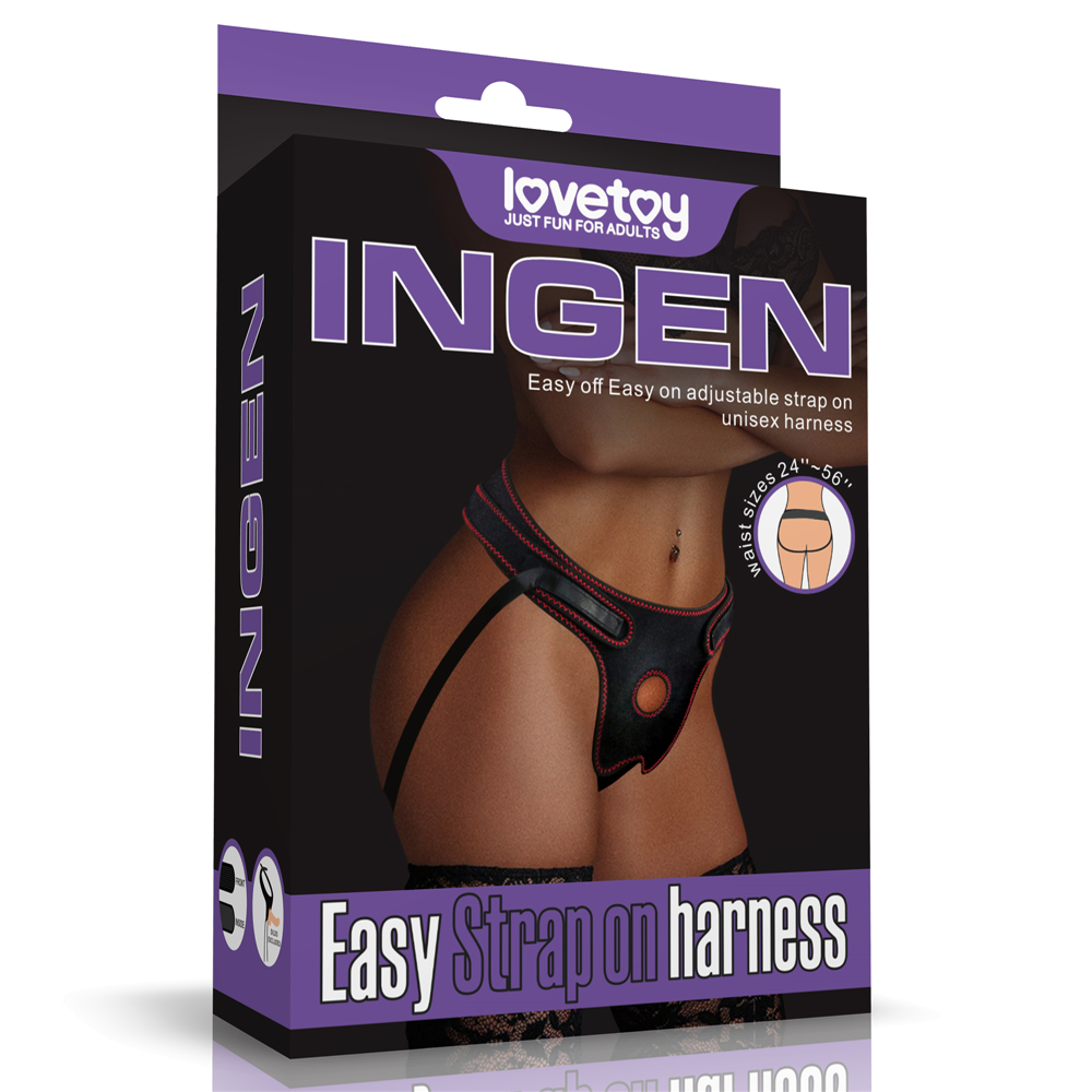 трусы/ременной комплект для страпона с креплением o-ring lovetoy easy strap on harness в Краснодаре