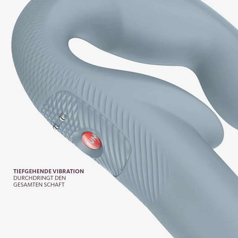 анатомический безремневой страпон ff share vibe pro, серый. 26300 в Краснодаре