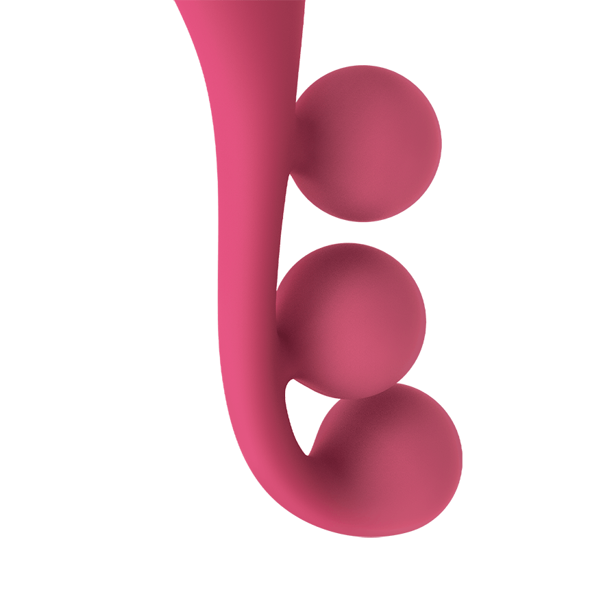 мульти-вибратор satisfyer tri ball 1 red 018263sa в Краснодаре