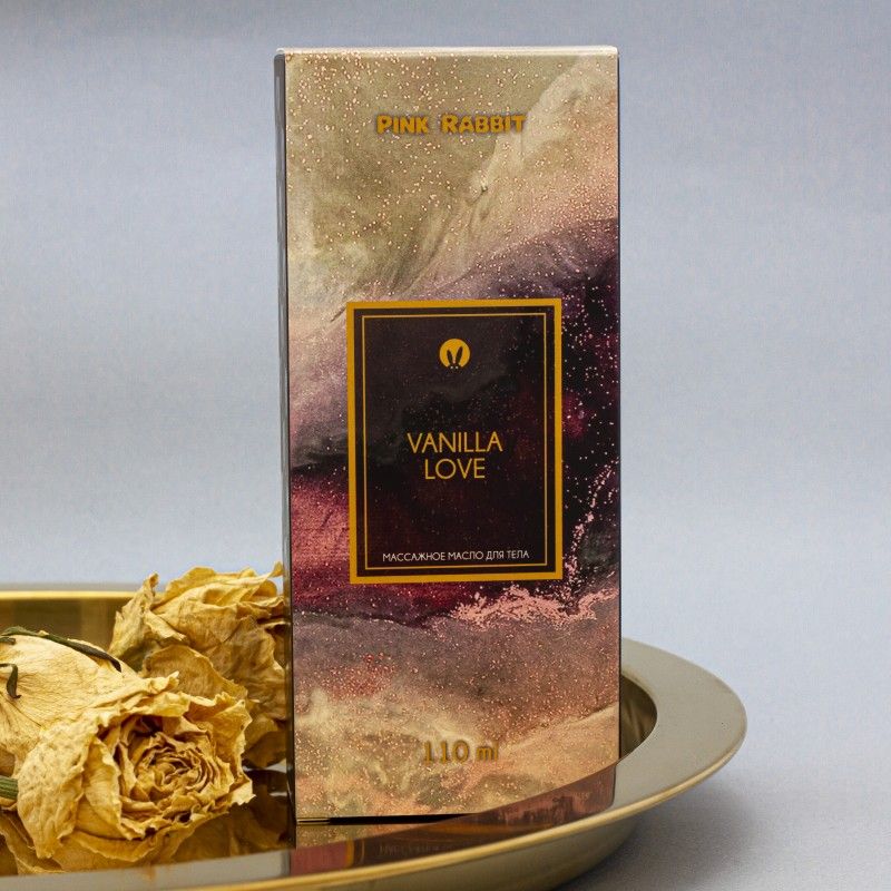 Масло массажное PinkRabbit, с феромонами, Vanilla Love 110 мл