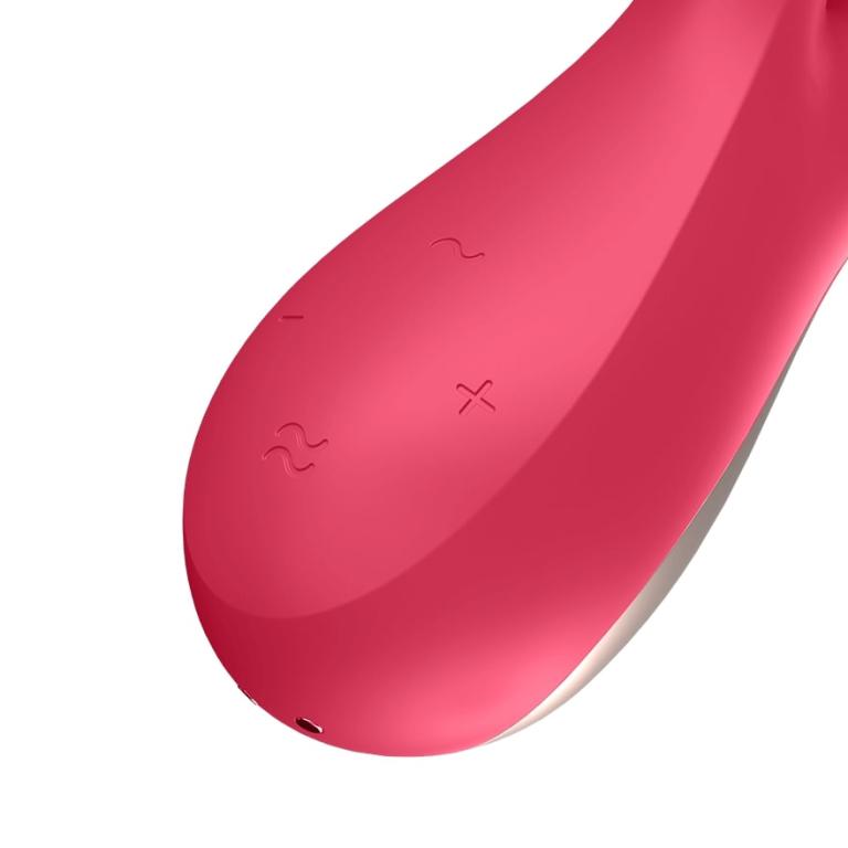 вибромассажер satisfyer mono flex с возможностью управления через приложение - красный в Краснодаре