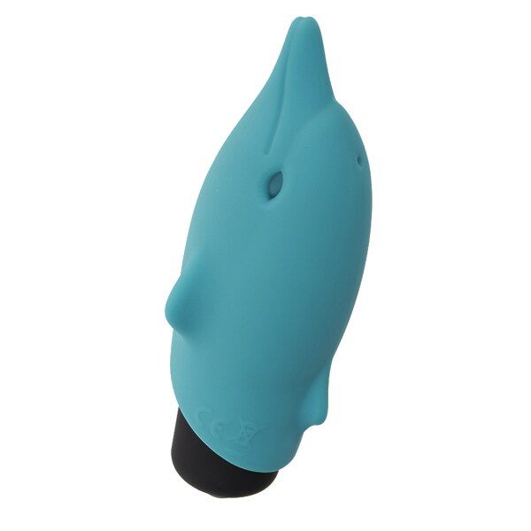 вибропуля adrien lastic flippy pocket vibe dolphin, голубая в Краснодаре