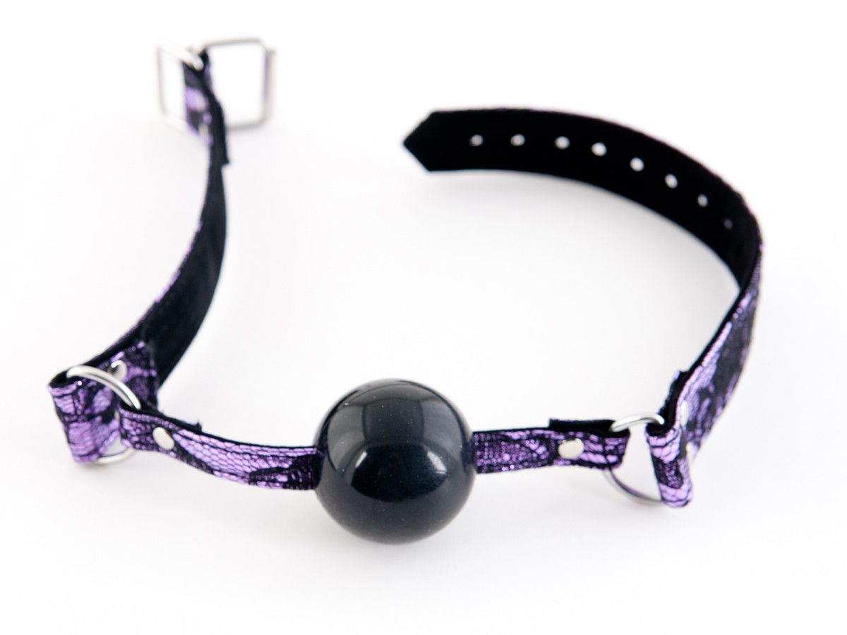 кляп toyfa marcus на кружевном ремешке, силикон, розовый, 62 см в Краснодаре