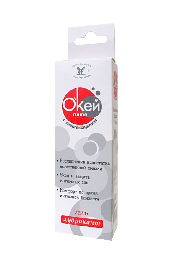 гель-лубрикант «о'кей плюс» с хлоргексидином, 50 г в Краснодаре