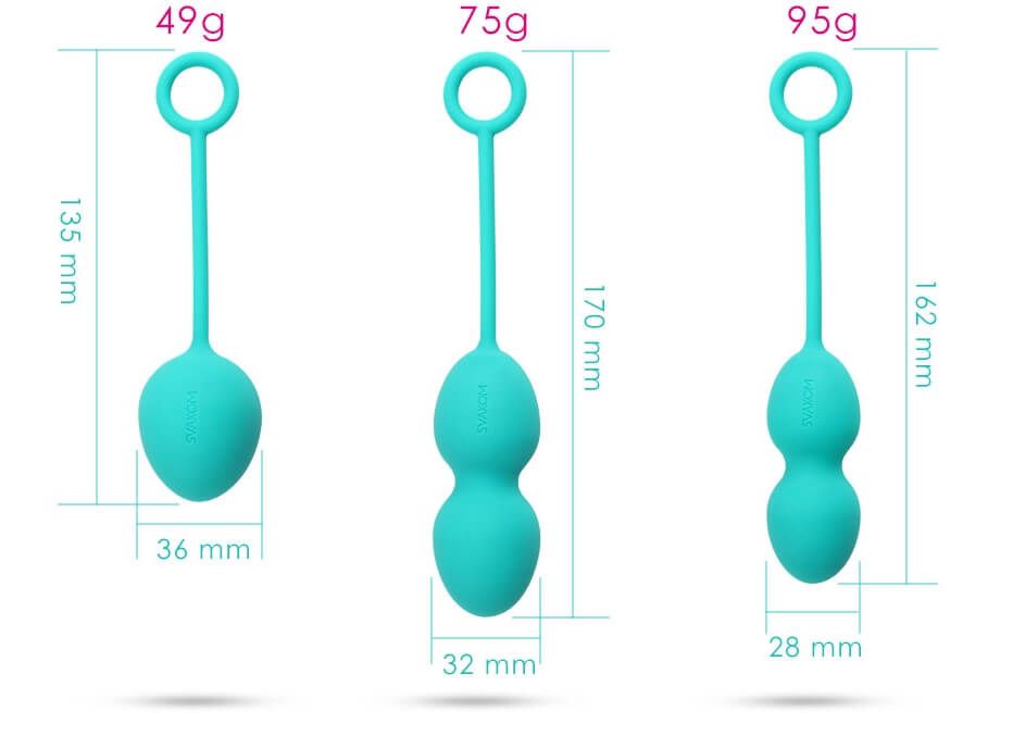 вагинальные шарики svakom nova ball, зеленые в Краснодаре