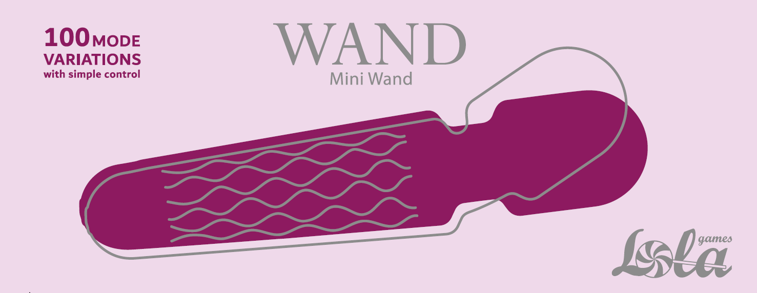 мини вонд mini wand purple 1016-01lola в Краснодаре