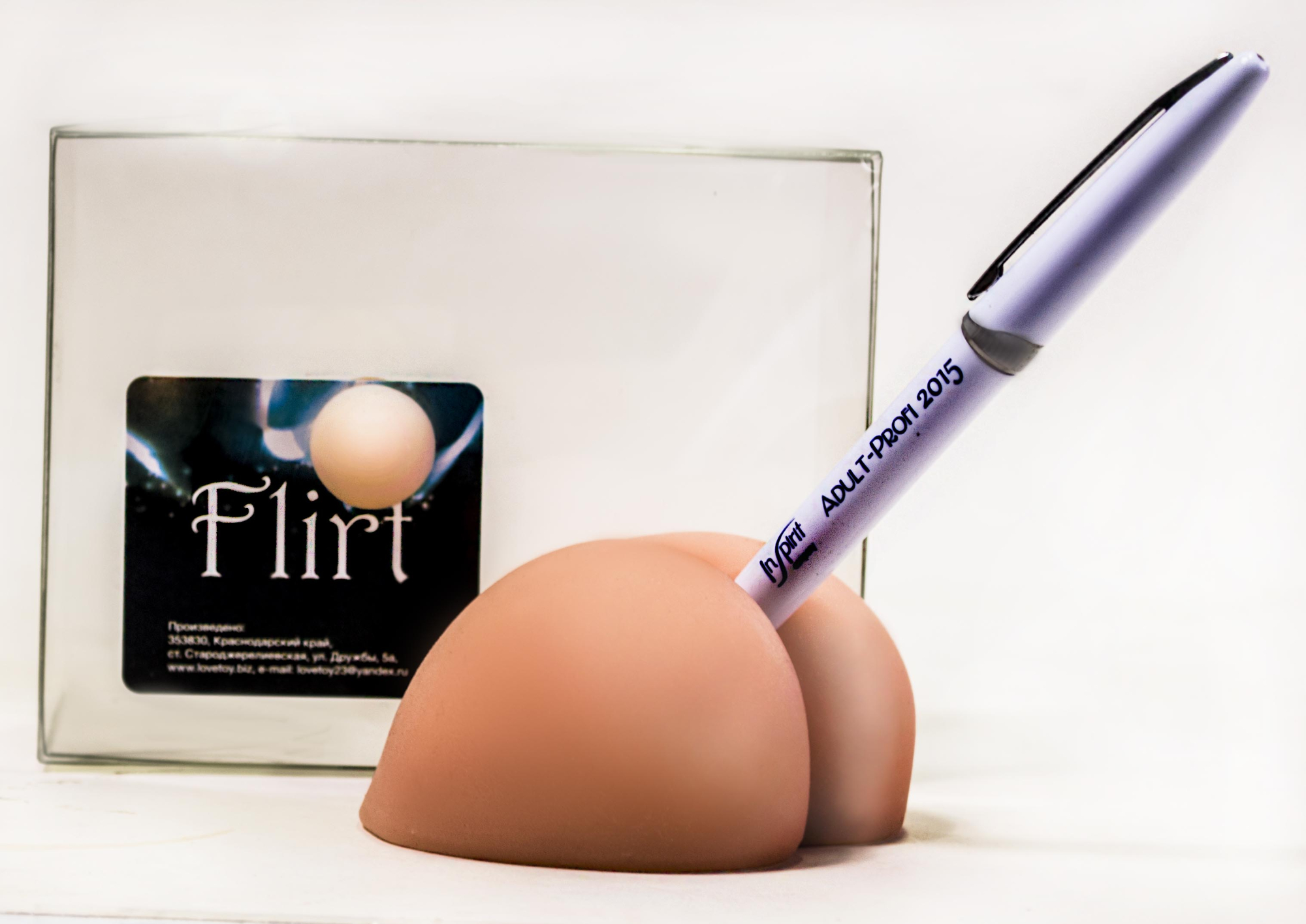 сувенир подставка для ручки в виде попки 650101ru в Краснодаре