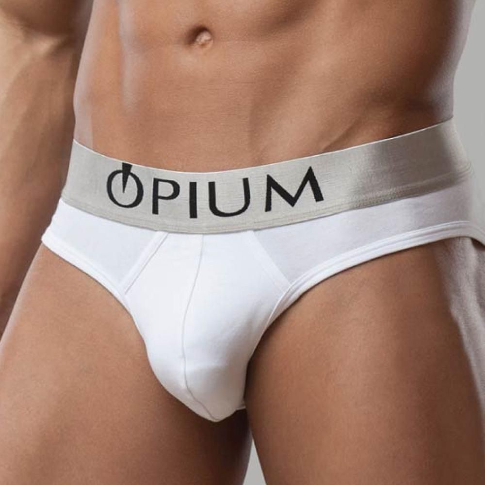 Трусы-слип мужские Opium R51 белые, S