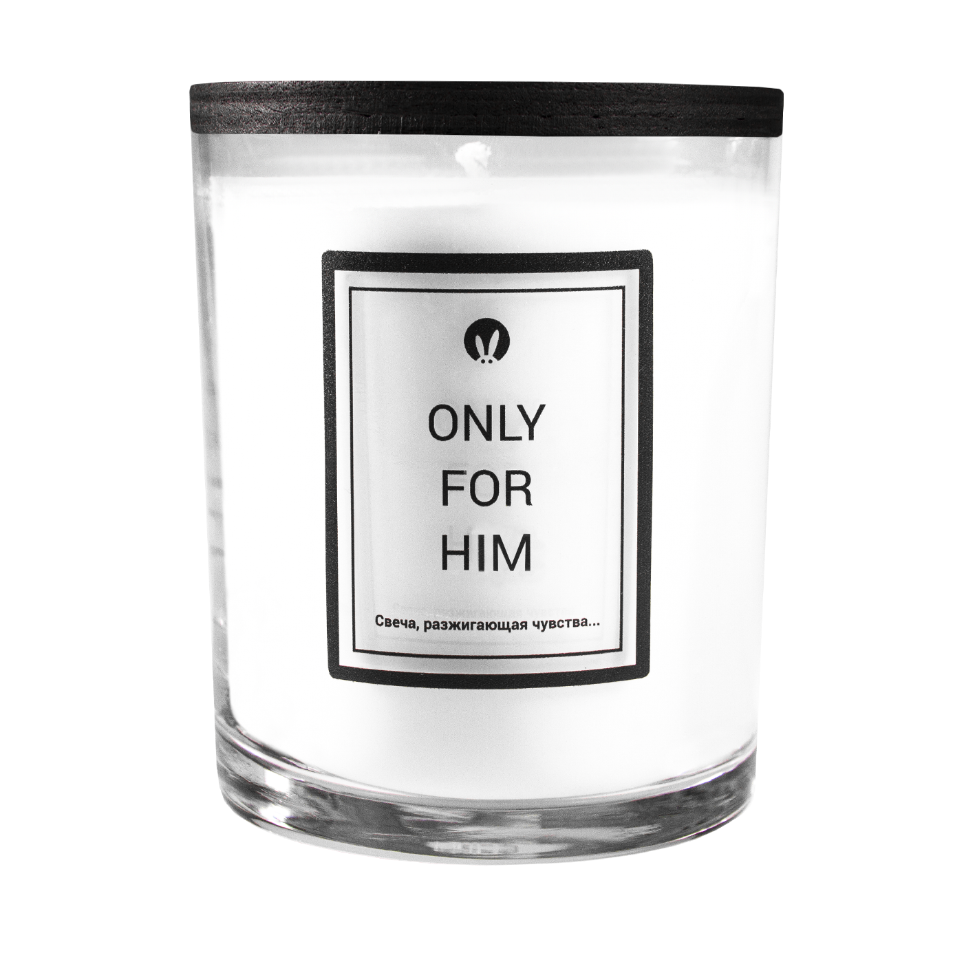 свеча pinkrabbit в стакане only for him в Краснодаре