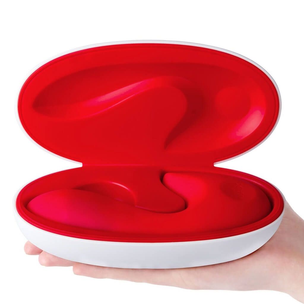 вибратор sensemax sensevibe warm c подогревом, красный в Краснодаре