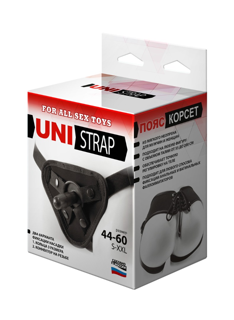 трусики harness uni strap с корсетом 070003ru в Краснодаре