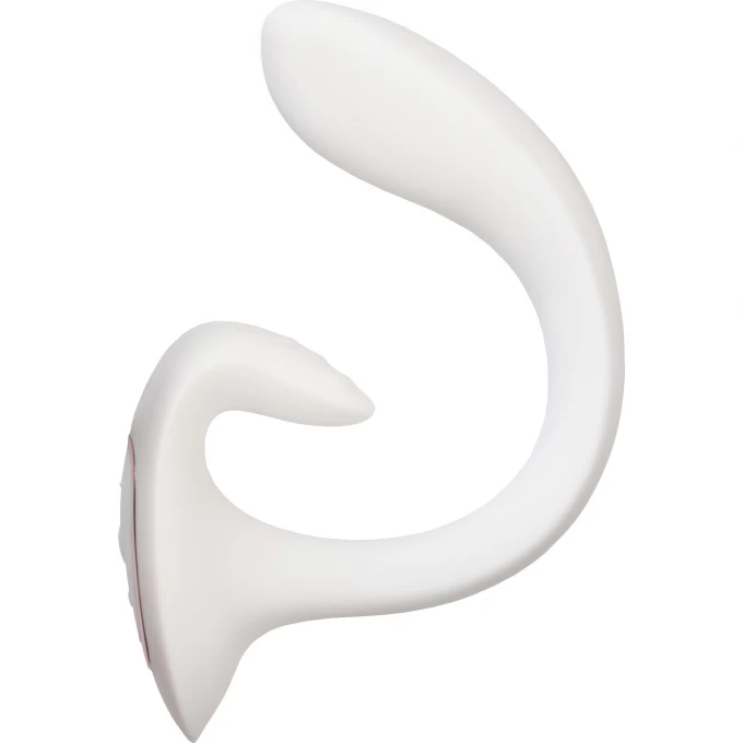 вагинально-клиторальный вибратор satisfyer g for goddess 1, белый, 27 см в Краснодаре