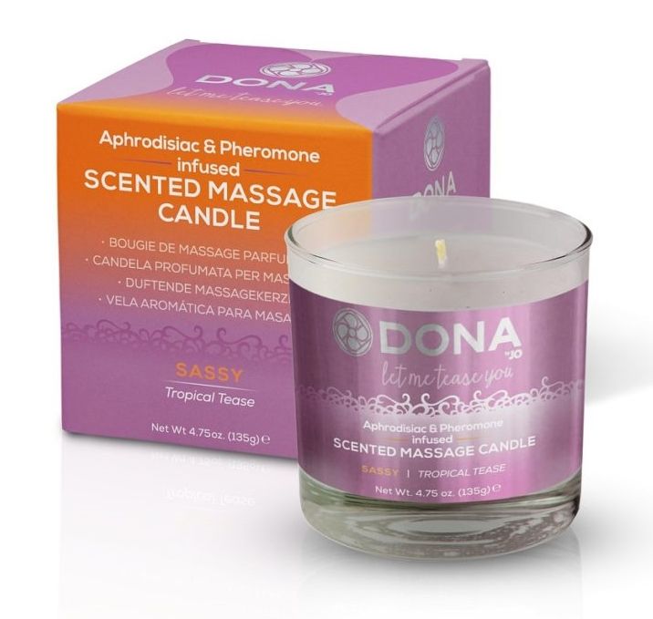 свеча массажная с феромонами system jo страсть, 135 г в Краснодаре