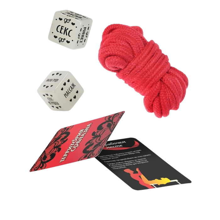 эротический набор для двоих "территория соблазна" 3 в 1 в Краснодаре