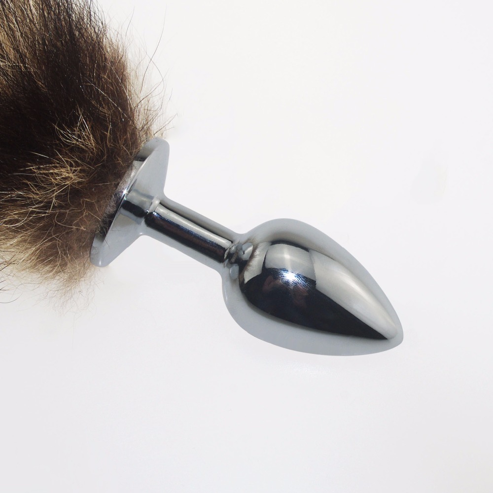 пробка металлическая с полосатым хвостом размер s 47153-mm в Краснодаре