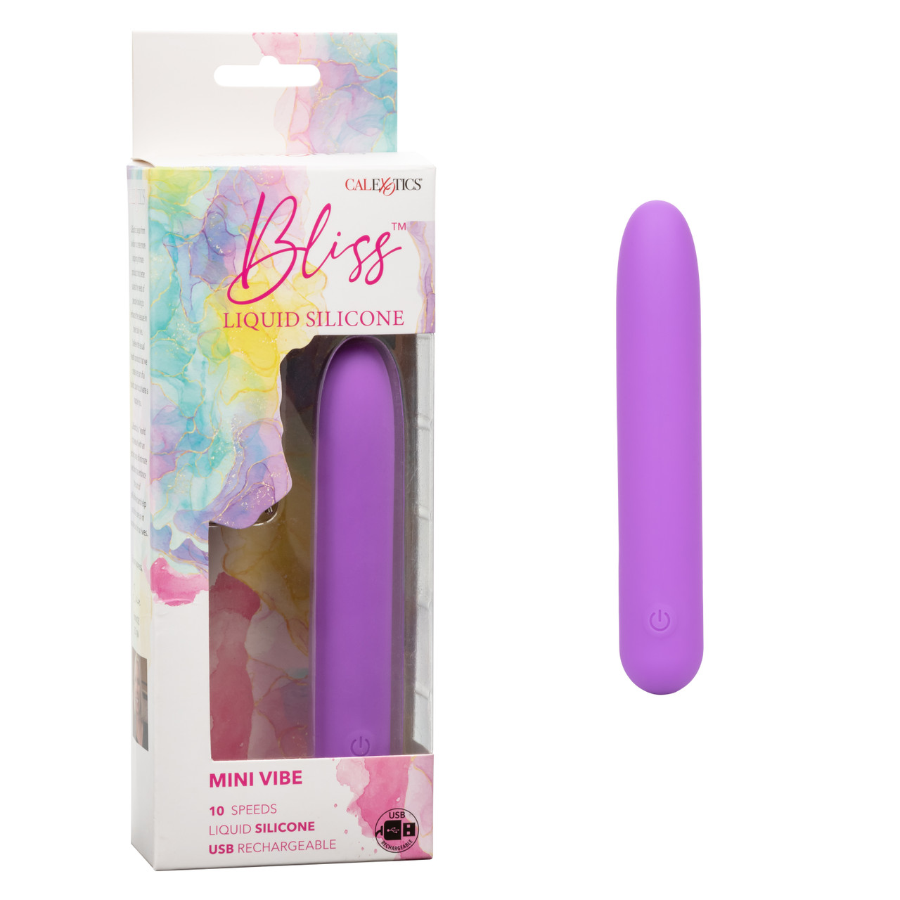 Мини вибромассажер Bliss Liquid Silicone Mini Vibe