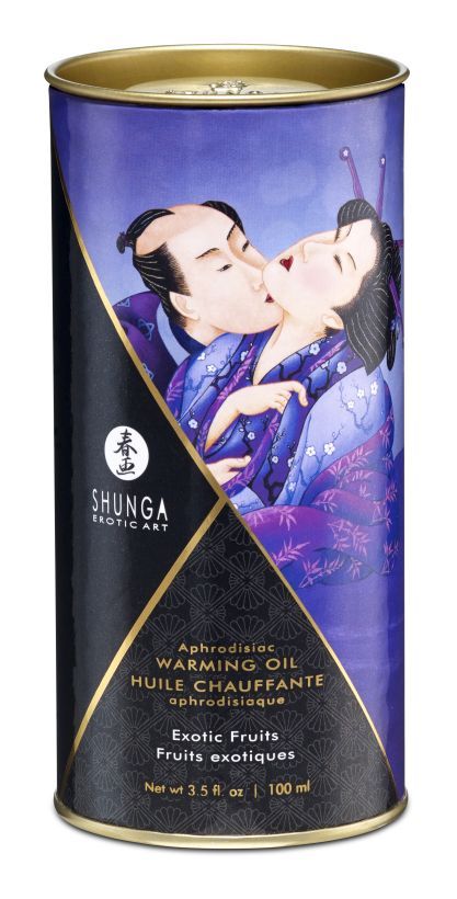масло массажное съедобное shunga экзотические фрукты, 100 мл в Краснодаре