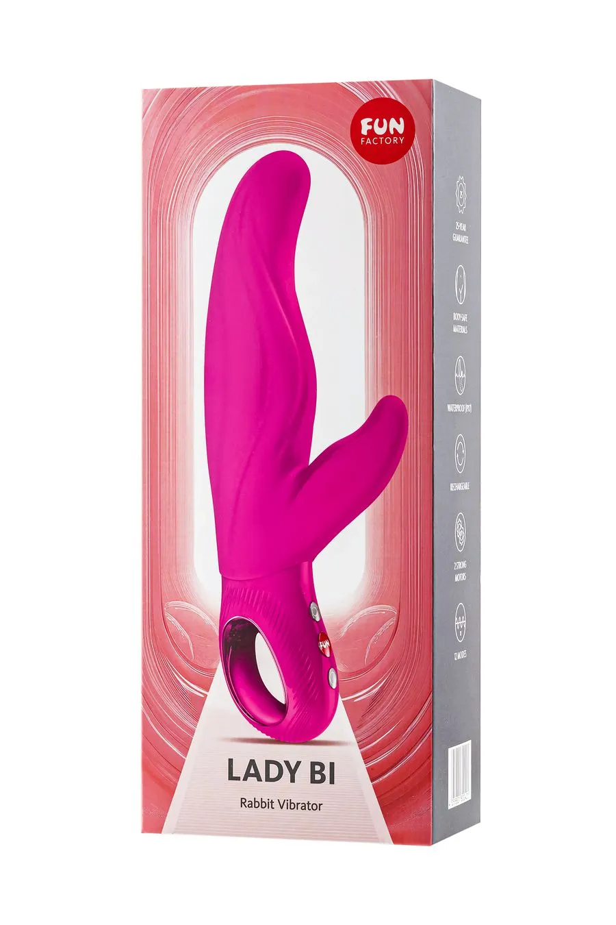 вибратор кролик fun factory lady bi, силикон, пурпурный, 22 см в Краснодаре