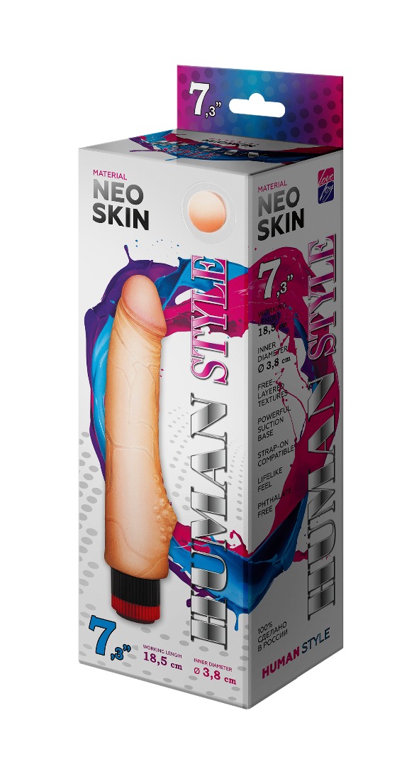 вибромассажёр human style  602106ru в Краснодаре