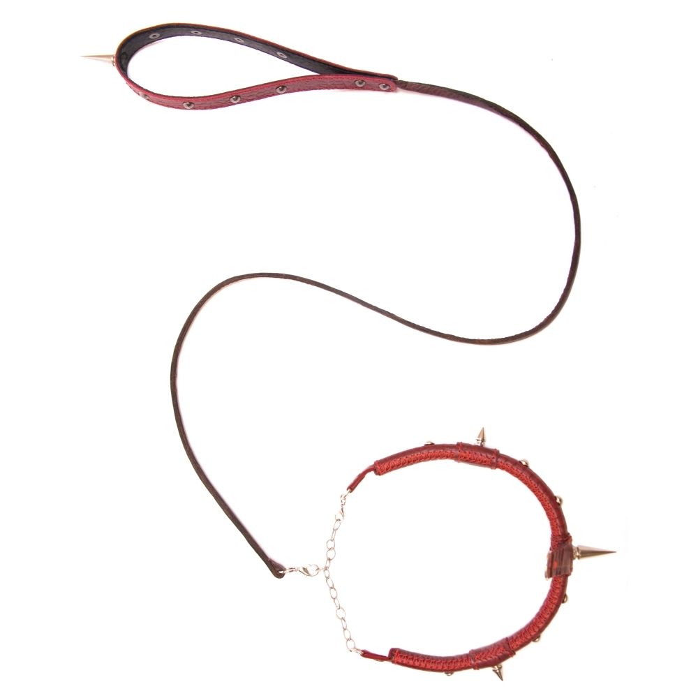 ошейник округлый маленький, красный в Краснодаре