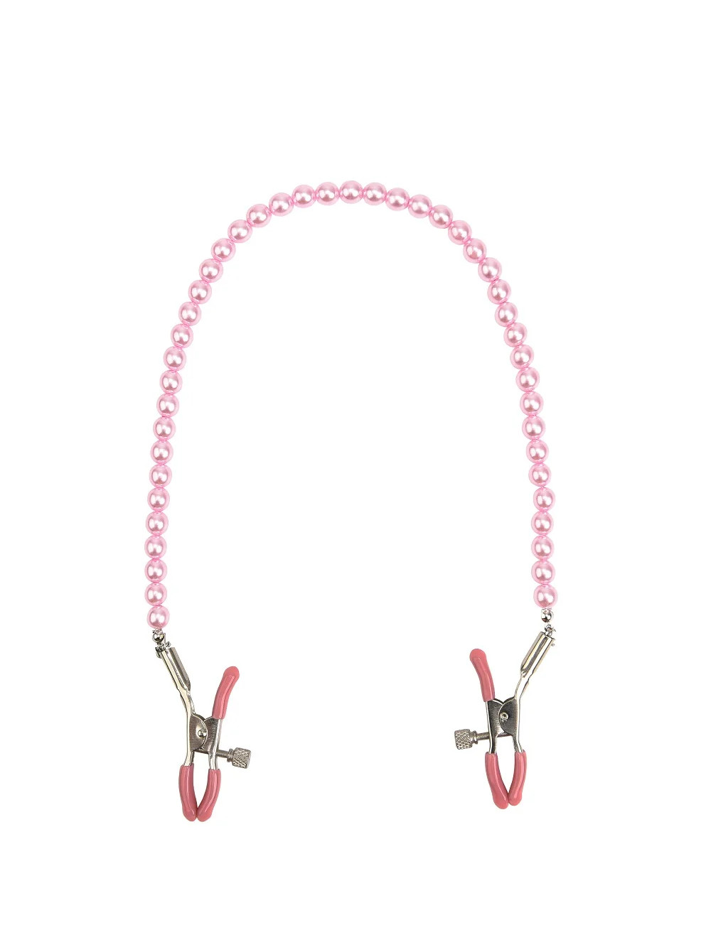 розовые зажимы на соски с цепочкой  в Краснодаре